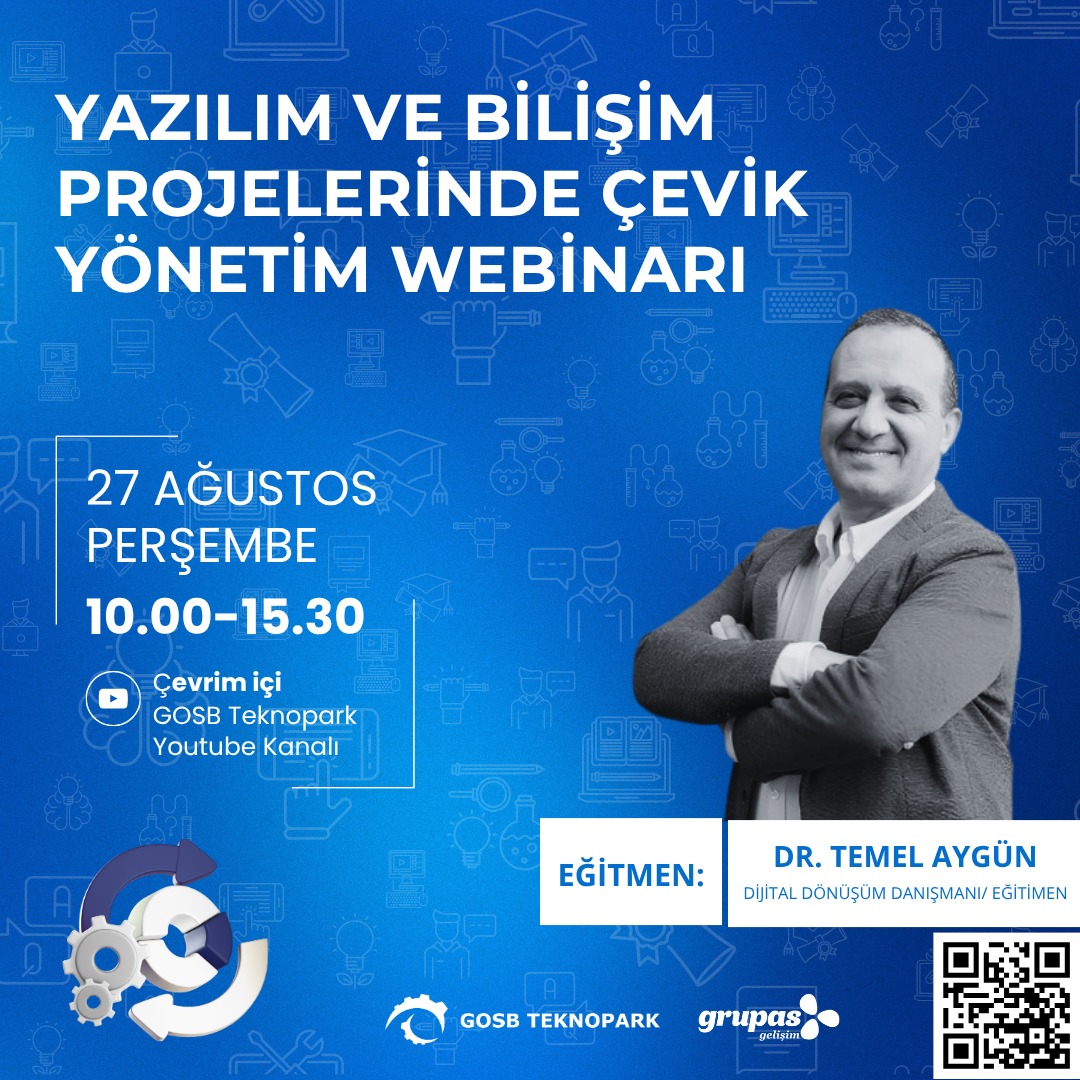 Yazılım ve Bilişim Projelerinde Çevik Yönetim Webinarı